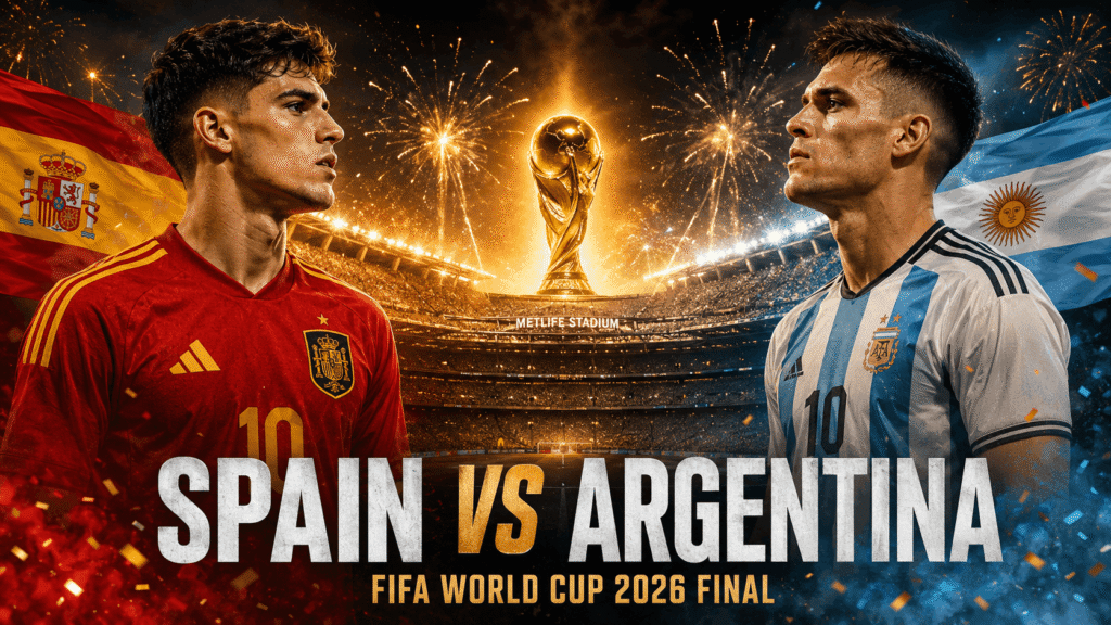 FIFA World Cup Final: Spain vs Argentina