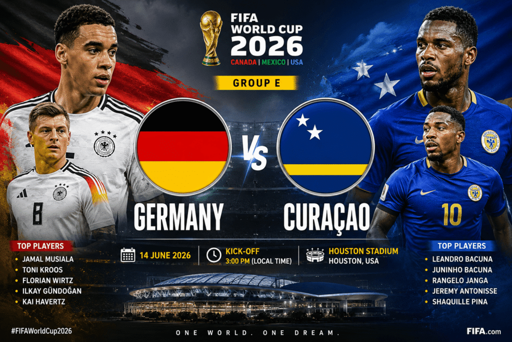 Germany vs Curacao