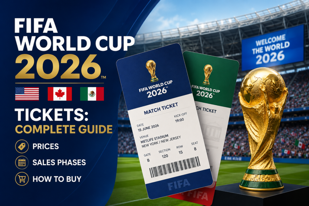 FIFA World Cup 2026 Tickets: Complete Guide to Prices, Sales Phases, and How to Buy