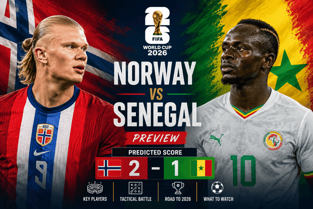 Norway vs Senegal Preview 2026