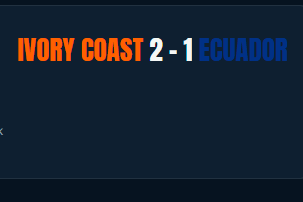 Ivory Coast vs Ecuador FIFA 2026