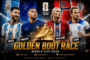 Messi vs Mbappé vs Haaland vs Kane