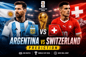 Two very different roads have led to the same crossroads. Argentina, the defending world champions,