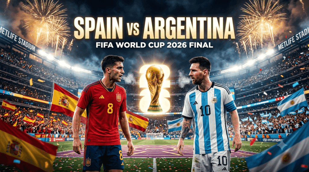 FIFA World Cup Final: Spain vs Argentina
