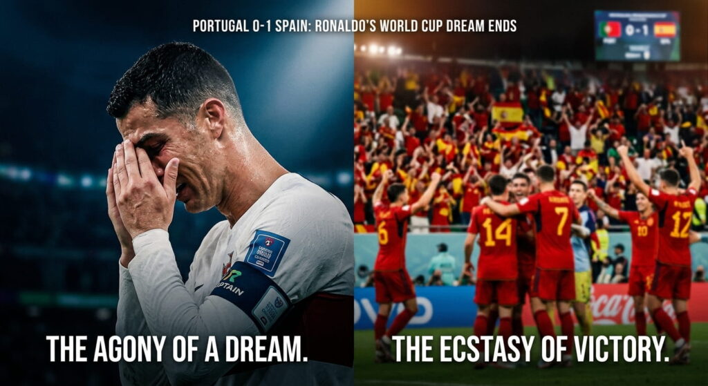Portugal 0-1 Spain: Ronaldo's World Cup Dream Ends